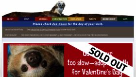What Stlzoo.org website looked like in 2018 (7 years ago)