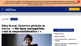 What Stage.lesechos.fr website looked like in 2018 (6 years ago)