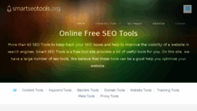 What Smartseotools.org website looked like in 2018 (6 years ago)