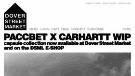 What Shop.doverstreetmarket.com website looked like in 2018 (6 years ago)