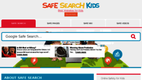 What Safesearchkids.com website looked like in 2018 (6 years ago)