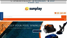 What Sunplay.com website looked like in 2018 (6 years ago)