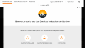 What Sig-ge.ch website looked like in 2018 (6 years ago)