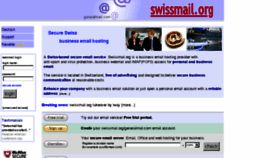 What Secure.swissmail.org website looked like in 2018 (6 years ago)