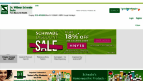 What Schwabeindia.com website looked like in 2018 (6 years ago)