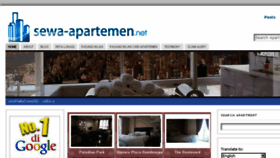 What Sewa-apartemen.net website looked like in 2018 (6 years ago)