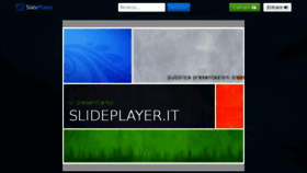 What Slideplayer.it website looked like in 2018 (6 years ago)