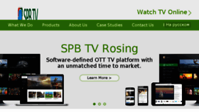 What Spbtv.com website looked like in 2018 (6 years ago)