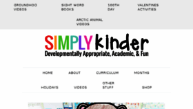 What Simplykinder.com website looked like in 2018 (6 years ago)