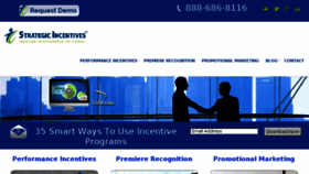 What Strategicincentives.com website looked like in 2018 (6 years ago)