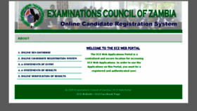 What Systems.exams-council.org.zm website looked like in 2018 (6 years ago)