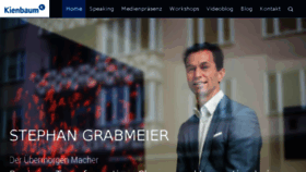 What Stephangrabmeier.de website looked like in 2018 (6 years ago)