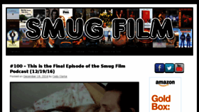 What Smugfilm.com website looked like in 2018 (6 years ago)