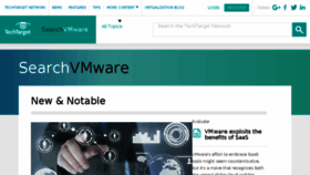 What Searchvmware.techtarget.com website looked like in 2018 (6 years ago)