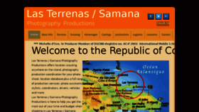 What Samana-photography-productions.com website looked like in 2018 (6 years ago)