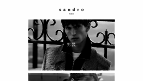 What Sandro-paris.cn website looked like in 2018 (6 years ago)