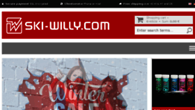 What Ski-willy.at website looked like in 2018 (6 years ago)