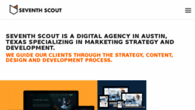 What Seventhscout.com website looked like in 2018 (6 years ago)