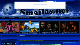 What Smailas.net website looked like in 2018 (6 years ago)