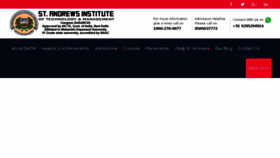 What Saitmgurgaon.com website looked like in 2018 (6 years ago)