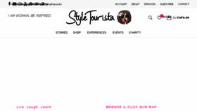 What Styletourista.com website looked like in 2018 (6 years ago)