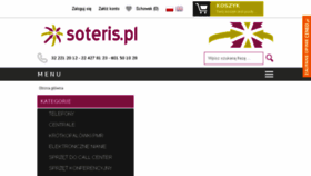 What Soteris.pl website looked like in 2018 (6 years ago)