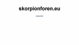 What Skorpionforen.eu website looked like in 2018 (6 years ago)