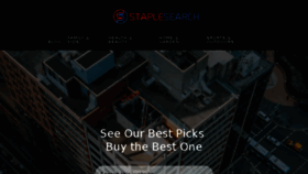 What Staplesearch.com website looked like in 2018 (6 years ago)