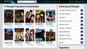 What Submanga.online website looked like in 2018 (6 years ago)