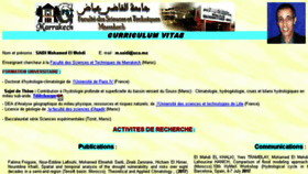 What Saidi.ma website looked like in 2018 (6 years ago)
