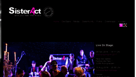 What Sisteract.info website looked like in 2018 (6 years ago)