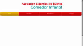 What Sigannoslosbuenos.org website looked like in 2018 (6 years ago)