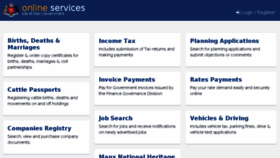 What Services.gov.im website looked like in 2018 (6 years ago)