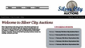 What Silvercityauctions.com website looked like in 2018 (6 years ago)