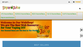 What Superjuice.ws website looked like in 2018 (6 years ago)