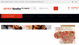 What Sevenkurabiye.com website looked like in 2018 (6 years ago)