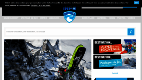 What Skiinfo.fr website looked like in 2018 (6 years ago)