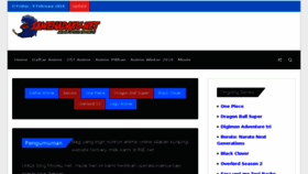 What Samehadaku.tv website looked like in 2018 (6 years ago)