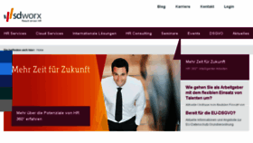 What Sdworx.de website looked like in 2018 (6 years ago)