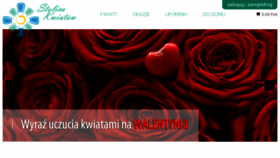 What Stolicakwiatow.pl website looked like in 2018 (6 years ago)