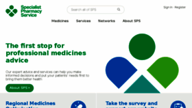 What Sps.nhs.uk website looked like in 2018 (6 years ago)