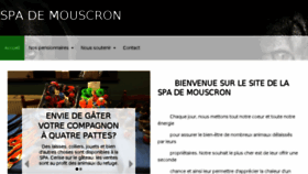 What Spa-mouscron.be website looked like in 2018 (8 years ago)