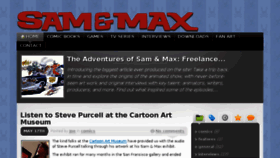 What Samandmax.co.uk website looked like in 2018 (6 years ago)
