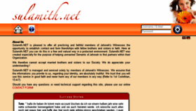 What Sulamith.net website looked like in 2018 (8 years ago)