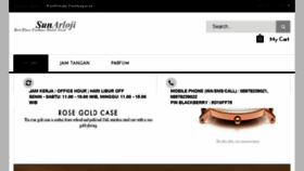 What Sunarloji.com website looked like in 2018 (6 years ago)