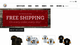 What Steelersteamonline.com website looked like in 2018 (6 years ago)