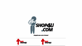 What Shop4u.com website looked like in 2018 (6 years ago)