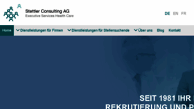 What Stettlerconsulting.ch website looked like in 2018 (6 years ago)