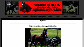 What Stallks.com website looked like in 2018 (6 years ago)