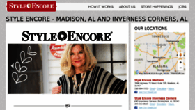 What Style-encoremadisonal.com website looked like in 2018 (7 years ago)